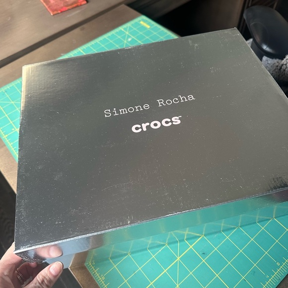 Simone Rocha x Crocs Fisherman black M8/W10 - Picture 6 of 6